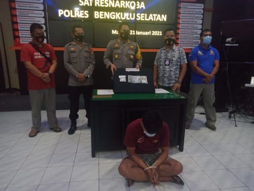 Nekat Edarkan Sabu, Pedagang Pempek Keliling Ditangkap Polisi