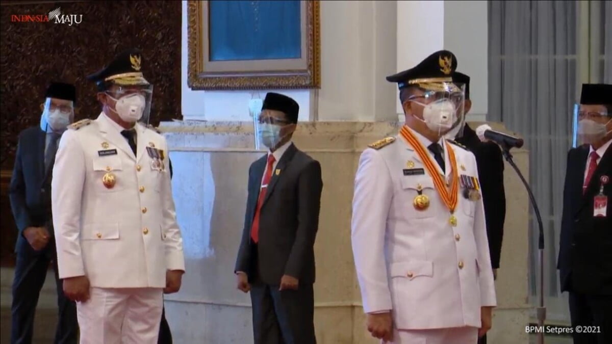 Ini Pernyataan Gubernur Bengkulu Usai Dilantik Presiden Joko Widodo