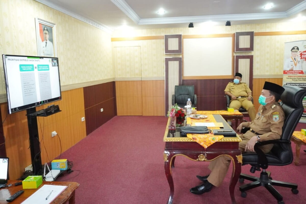 Vaksinasi Nasional Capai 73%, Bengkulu 59,59%