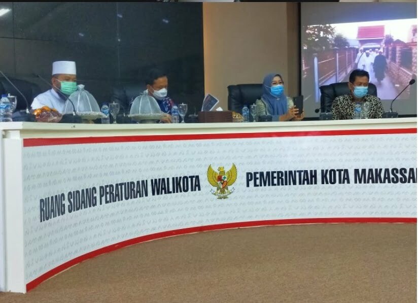 Kunker Helmi ke Walikota Makasar Bahas Penanganan Covid-19 dan PAD