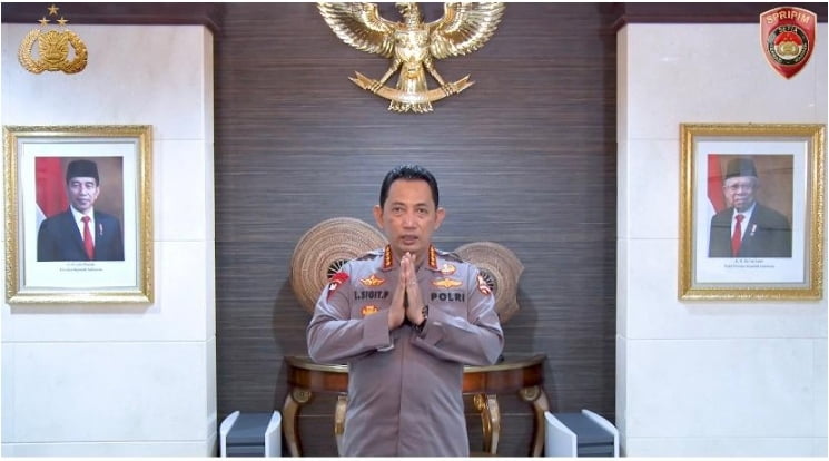 Kapolri Minta Insan Pers di HPN 2021 Tangkal Hoax