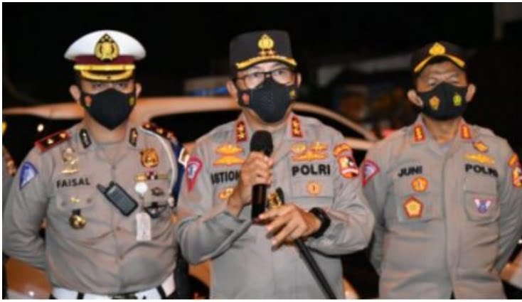 Korlantas Polri Tekan Penyebaran Covid-19 Dengan Pengawasan Kendaraan