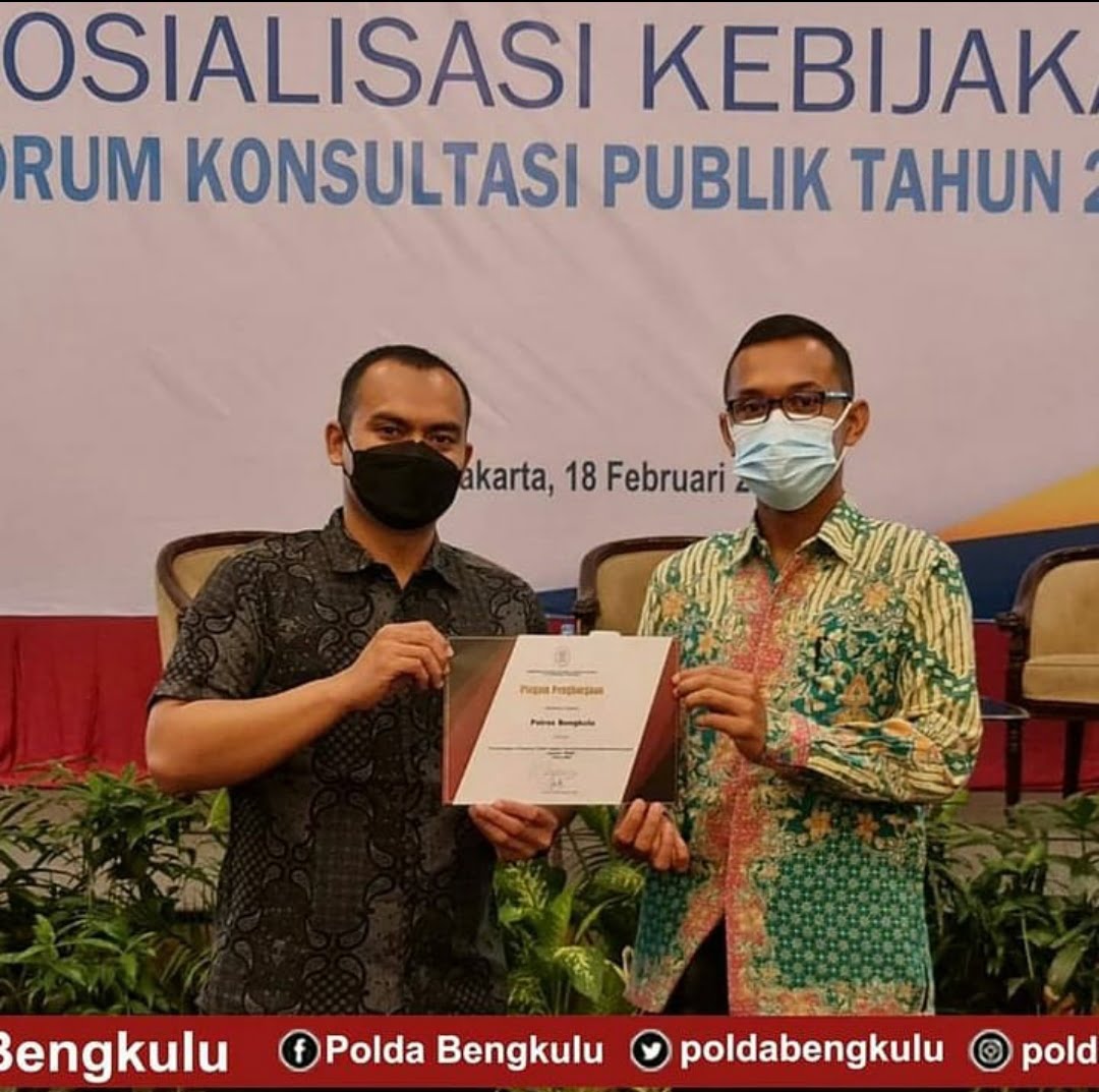 Polres Bengkulu Raih Penghargaan dari Kemenpan RB