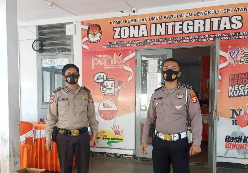 Dijaga Ketat  Hingga Pelantikan, Polisi Menjamin Kemanan Kantor Penyelenggara Pemilu