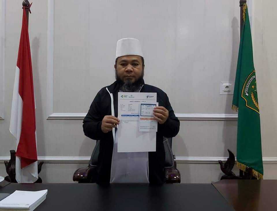 Helmi Hasan dan Dedy Wahyudi Jalani Vaksinasi Tahap ll