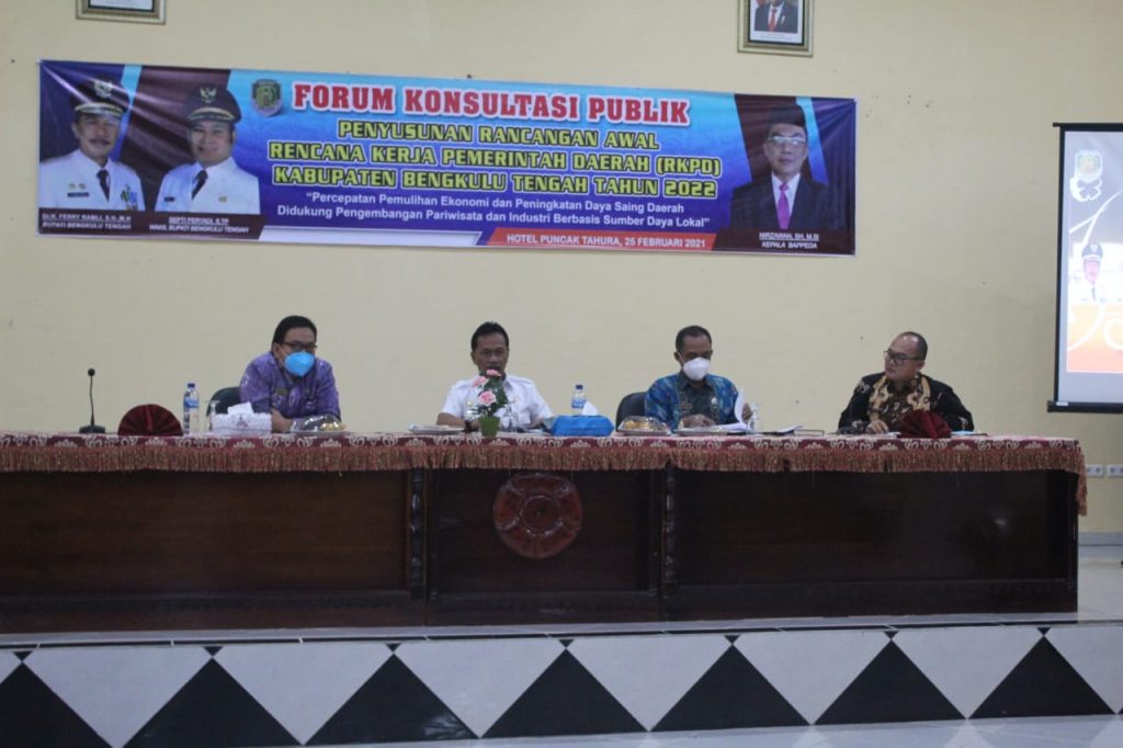 Bupati Ferry Ramli Ajak Semua Komponen Pemerintahan Berkerjasama Susun RKPD 2022