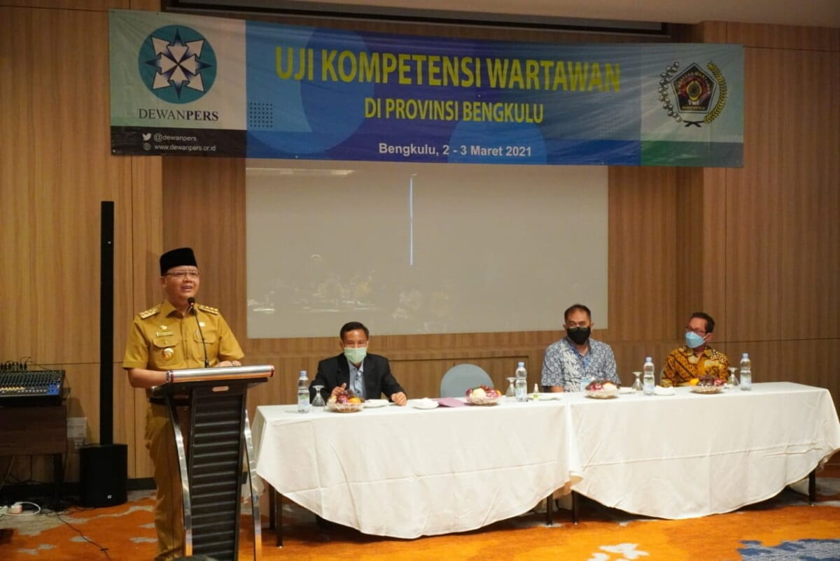 Gubernur Rohidin Kolaborasikan Media dan Pemerintah Bangun Bengkulu