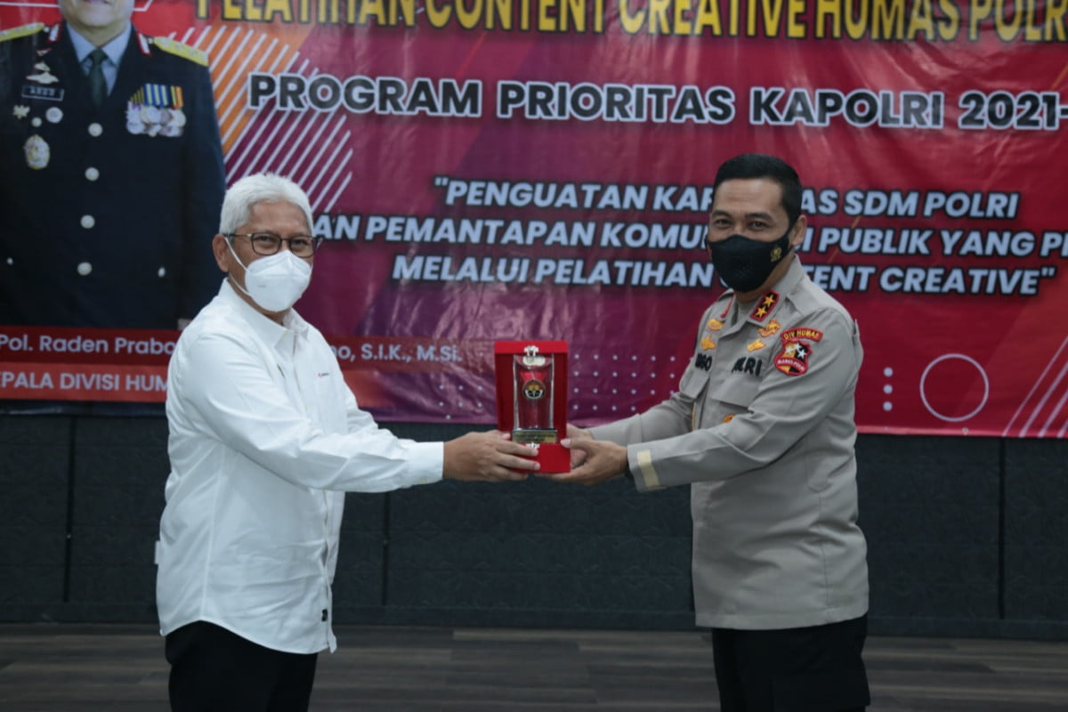 Gandeng LKBN Antara, Kapolri Gelar Pelatihan Konten Kreatif