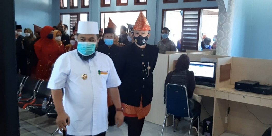 Di HUT Kota Bengkulu Ke-302, Helmi Lakukan Ground Breaking MPP