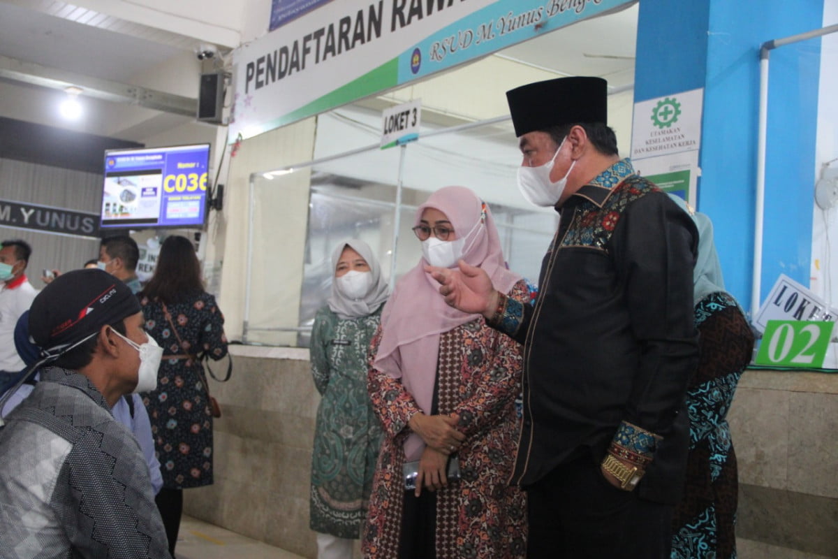 Wagub Rosjonsyah Sidak RSMY Tekankan Optimalisasi Pelayanan