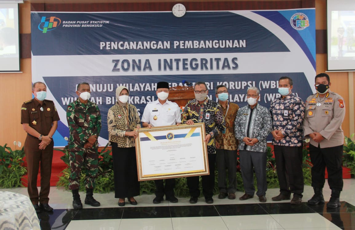 Pencanangan Zona Integritas, BPS Diharapkan Jadi Leader Akurasi Data