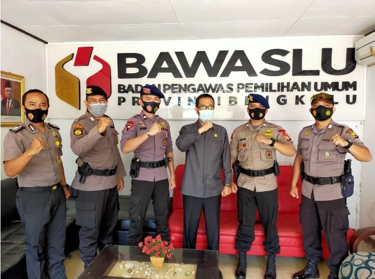 Ketua Bawaslu Sampaikan Terima Kasih Kepada Anggota Polri yang Terlibat Pamkat