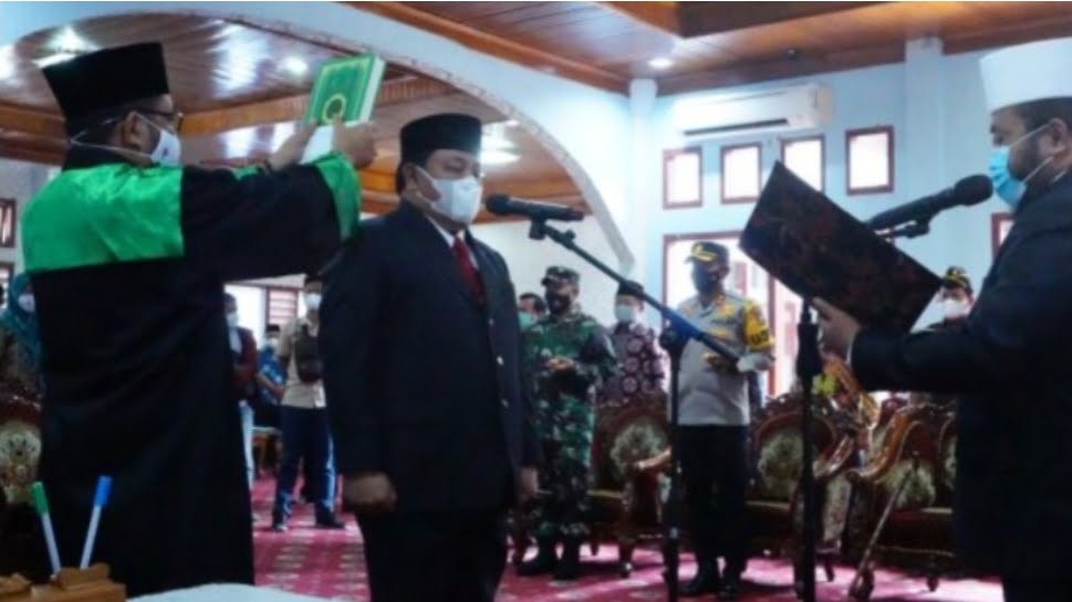 Arif Gunadi Resmi Dilantik Sesda Kota Bengkulu