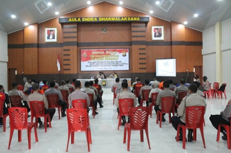 Puslitbang Polri Lakukan Penelitian Standar Bangunan Mako Polsek