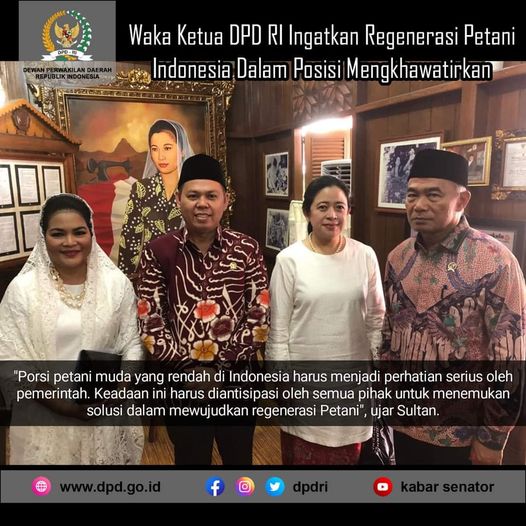 SBN : Porsi Petani di Indonesia Harus Menjadi Perhatian Serius Pemerintah