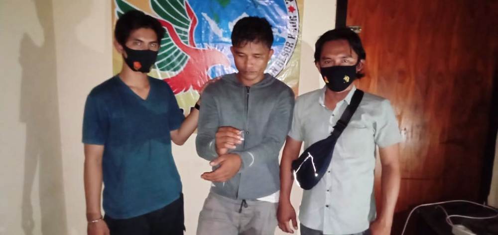 Pemuda Maje Ditangkap Polisi Simpan Sabu di Parkiran Pasar