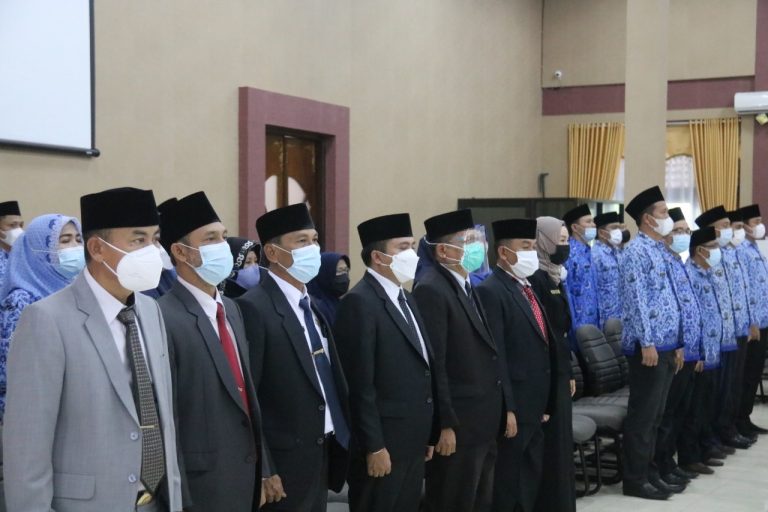 Perubahan Perubahan Struktur Organisasi, 39 Pejabat Dikukuhkan Kembali