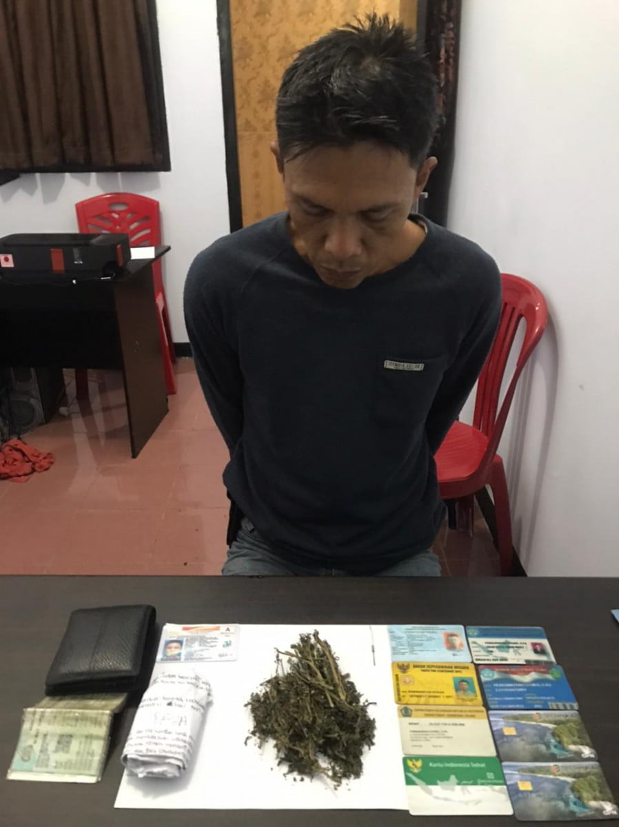 Oknum Guru SMA Ditangkap Polisi, Kedapatan Bawa Ganja
