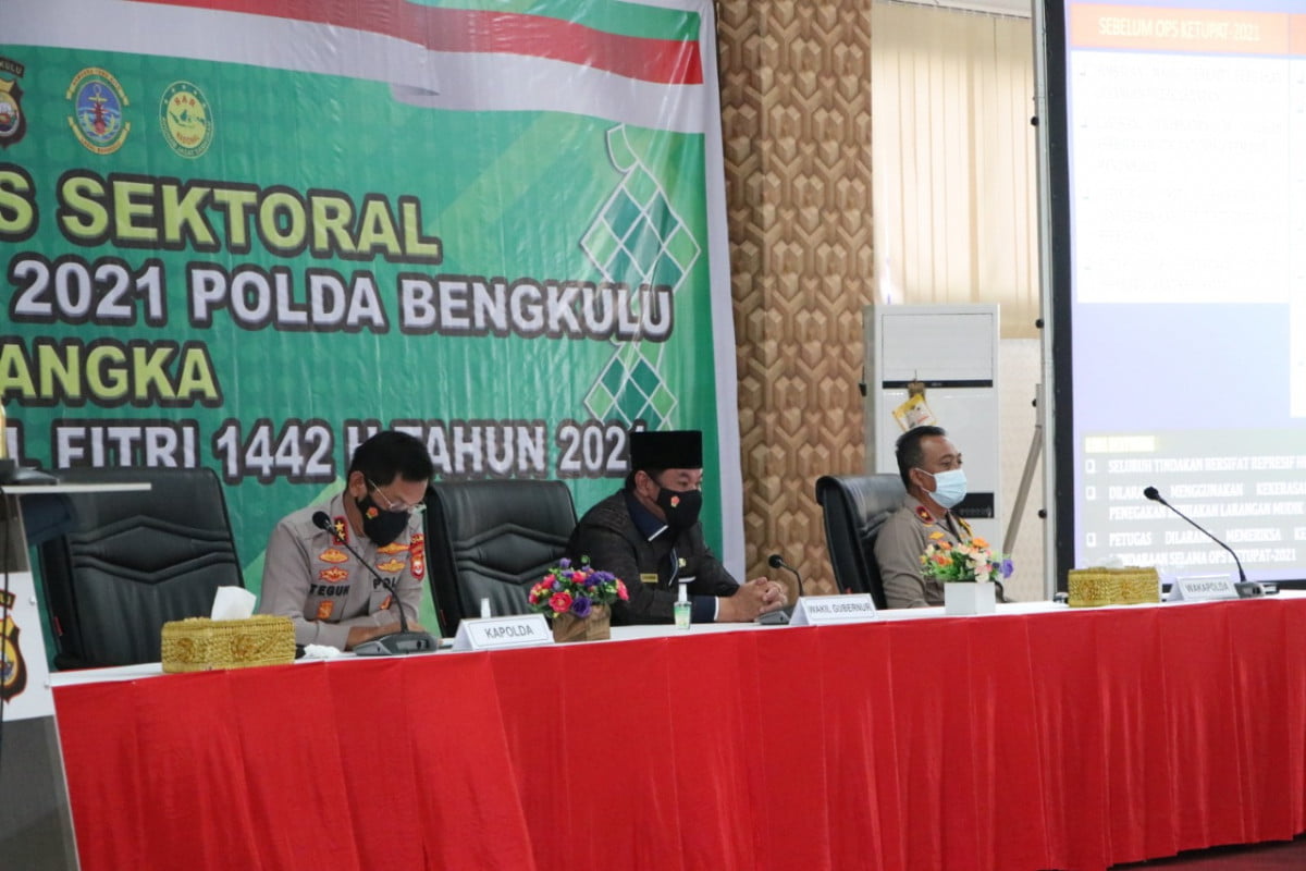Pemerintah Larang Mudik, Pemprov dan Polda Bengkulu Jaga Ketat Perbatasan