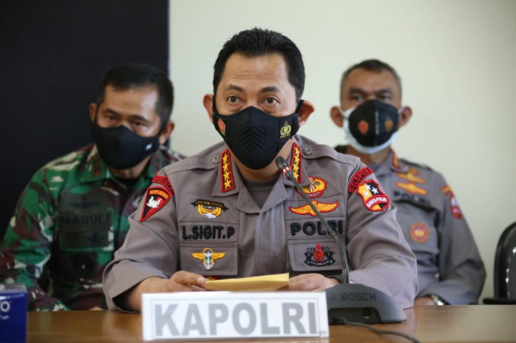 Polri Berikan Yang Terbaik Dalam Pencarian Kapal Selam KRI Nanggala 402