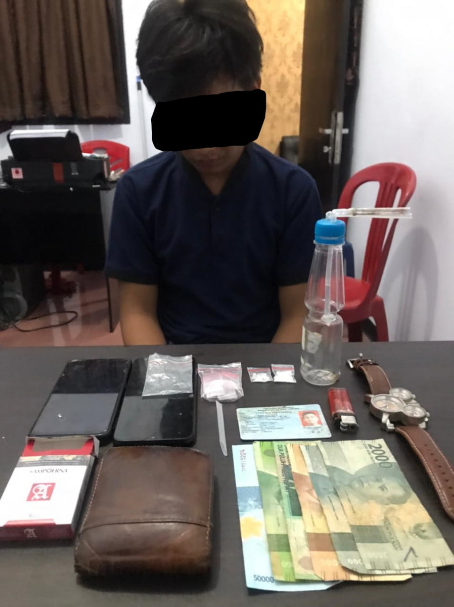 Polres Rejang Lebong Amankan Oknum Mahasiswa Diduga Bandar Narkoba