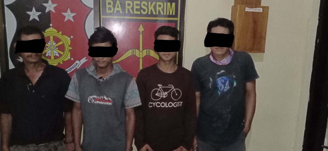 4 Warga Kampung Melayu Diamankan Polisi Saat Main Judi