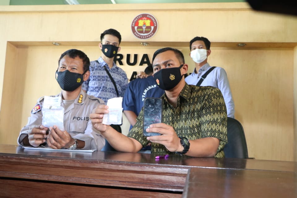 Dikendalikan Dari Lapas, Kurir Sabu Ditangkap