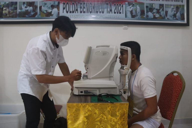 Seleksi Penerimaan Terpadu Anggota Polri T.A 2021 Memasuki Tahap Pemeriksaan Kesehatan I