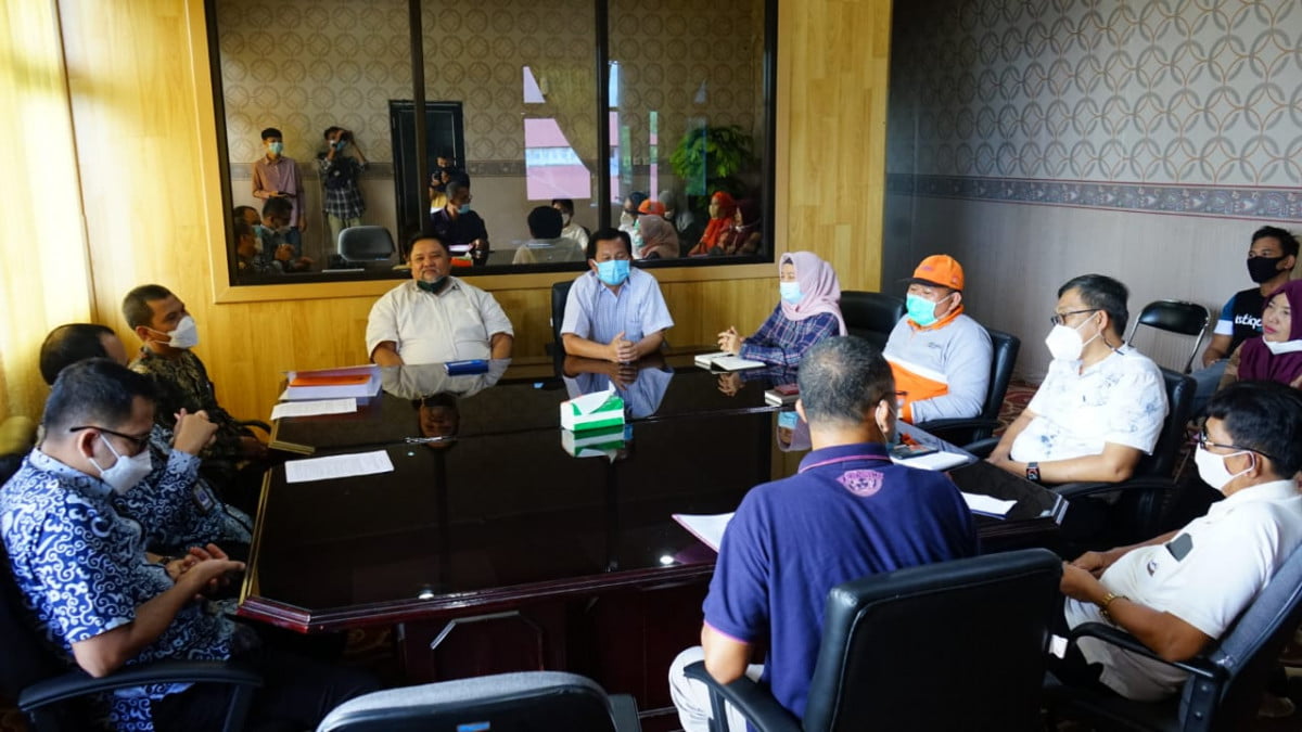 Wabup BS Terima Exit Meeting BPK Terkait LKPD 2020
