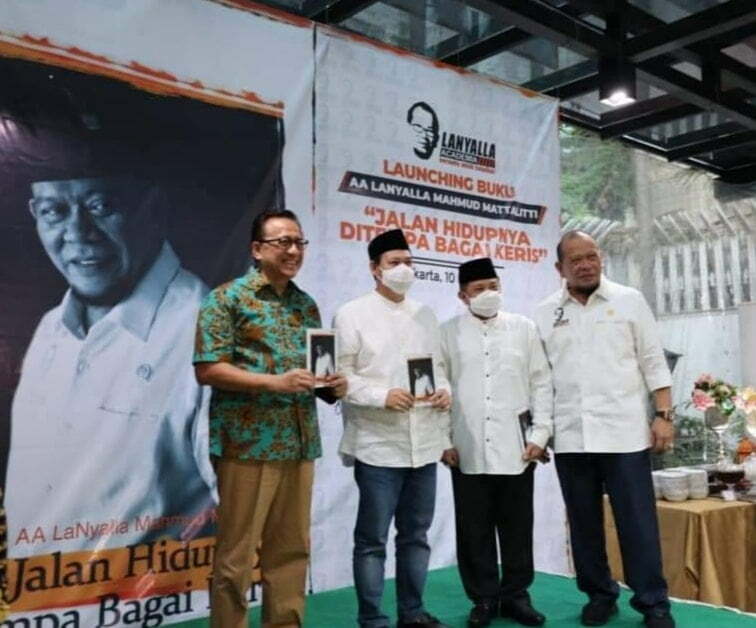 SBN: Buku ‘AA LaNyalla Mahmud Mattalitti: Jalan Hidupnya Ditempa Bagai Keris Adalah Referensi Kehidupan