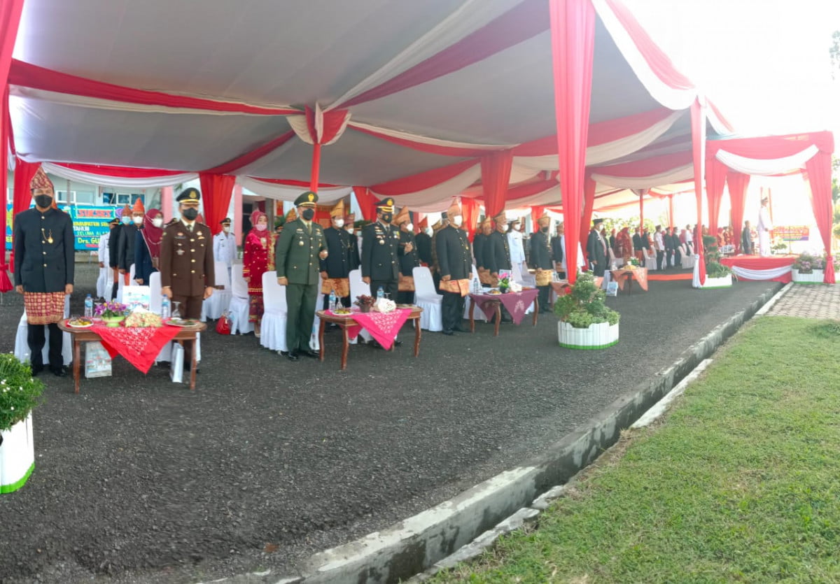 HUT Kabupaten Seluma Ke 18, Perdana Bupati Erwin Pimpin Upacara