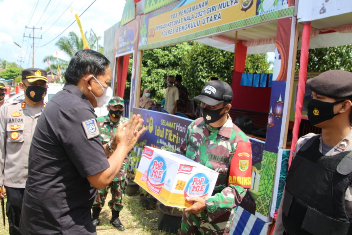 Bupati Bengkulu Utara Kunjungi Pos Pam