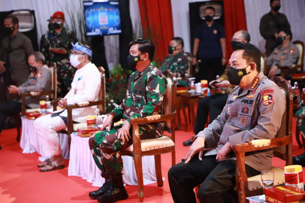 Panglima TNI dan Kapolri Luncurkan Hotline 110 Respon Cepat Aduan Masyarakat