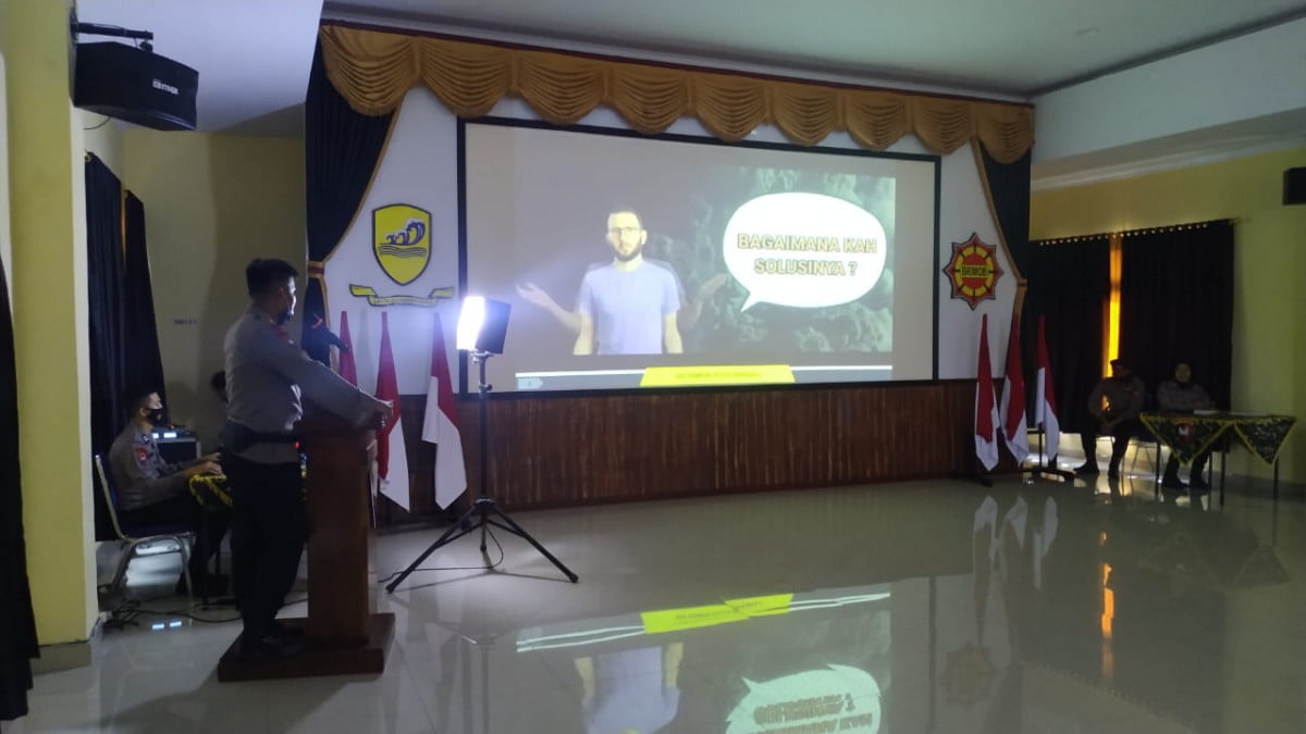 Sat Brimob Polda Bengkulu Launching Aplikasi Lapor Brimob