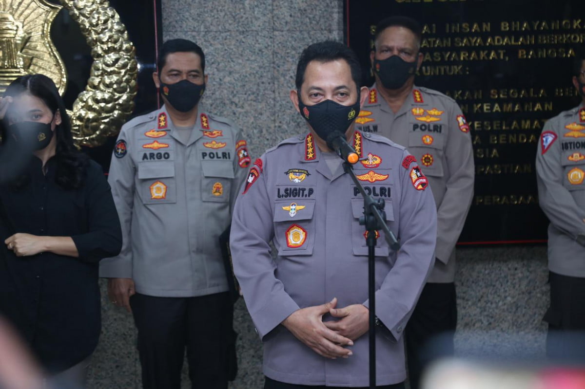 Kapolri Terbitkan Izin Liga 1 dan Liga 2 Dengan Prokes Ketat