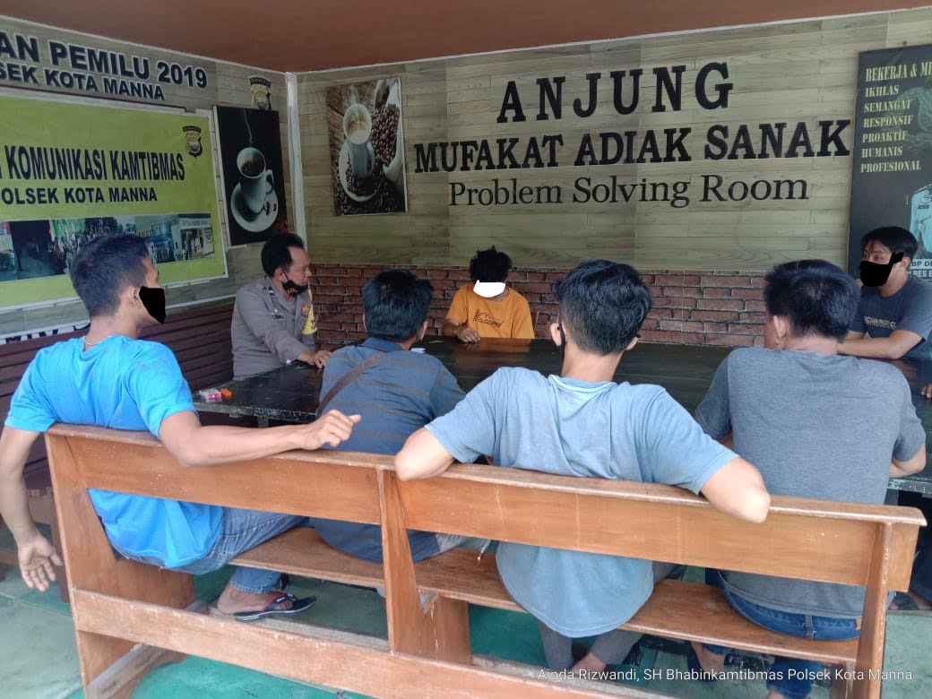 Dimediasi Bhabinkamtibmas, Kasus Pencurian Berakhir Damai