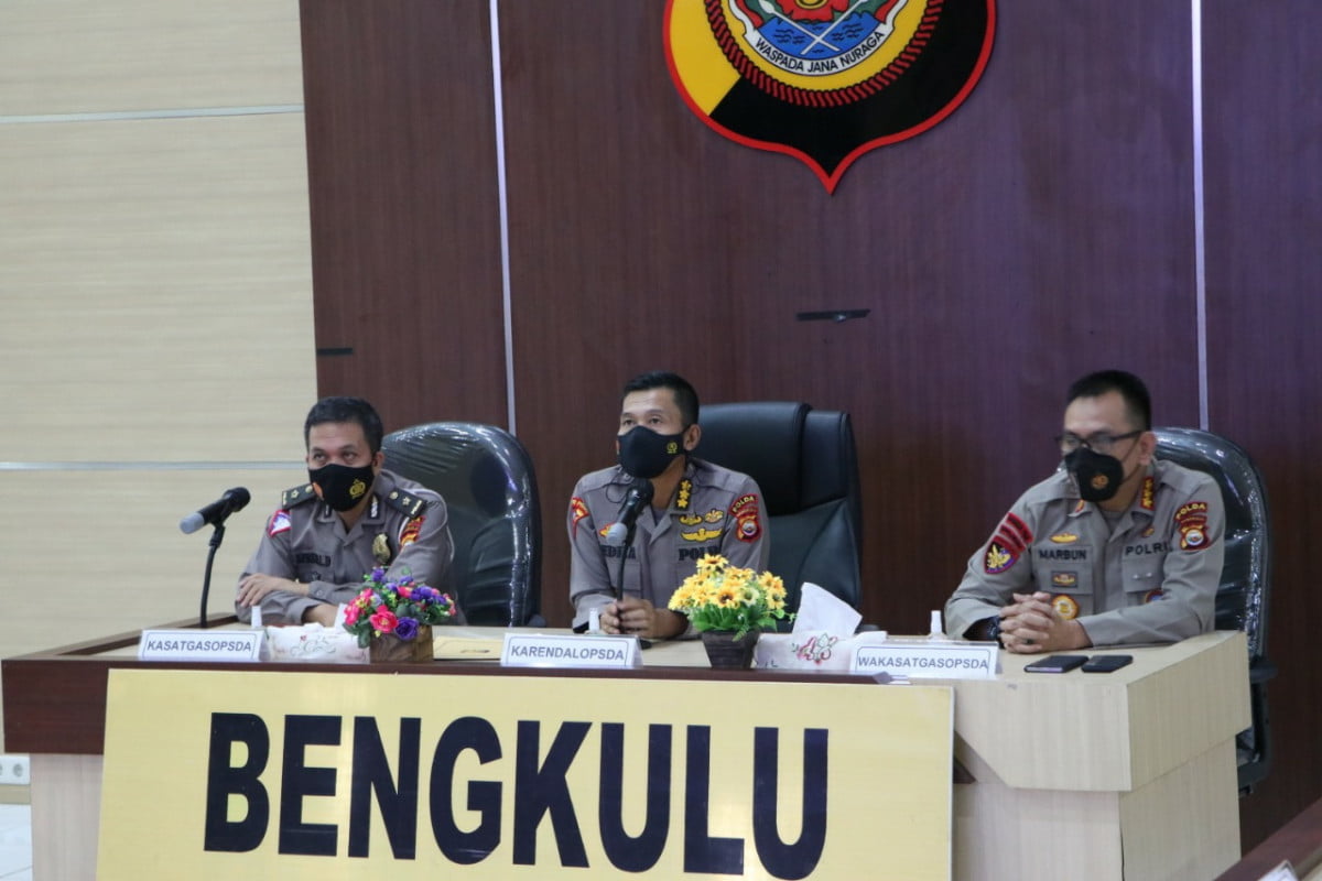 Karo Ops Polda Bengkulu Buka LatPraOps Ketupat Nala-2021