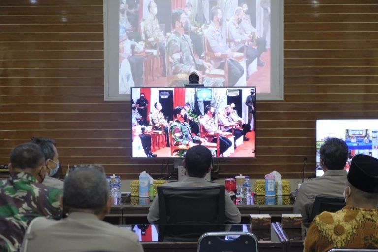 Kapolda Bengkulu Ikuti Launching Layanan Polisi 110 Secara Virtual