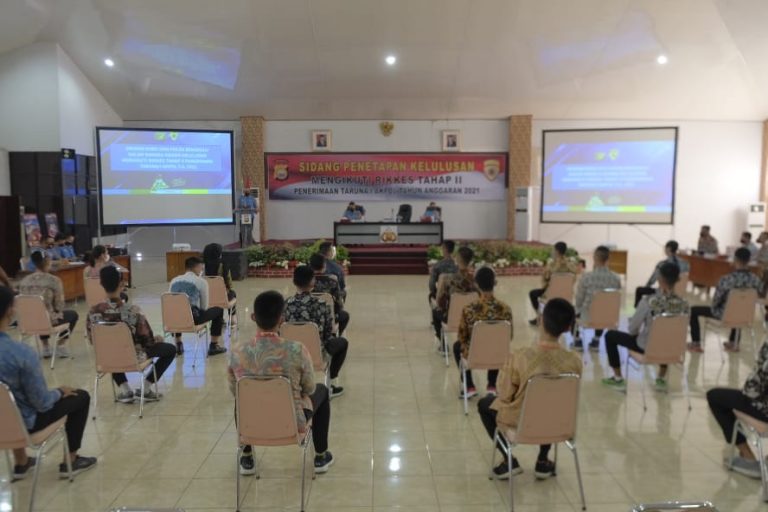 14 Casis Akpol Polda Bengkulu Lolos ke Tahap Rikkes II