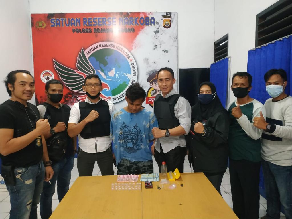 Polres Rejang Lebong Amankan Warga Miliki 28 Paket Diduga Sabu