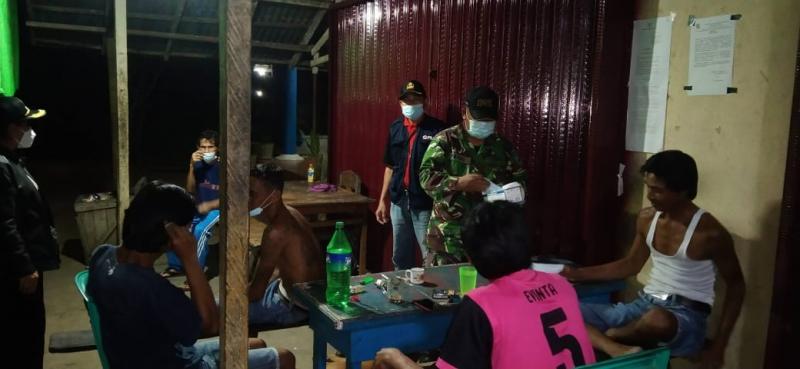 Dandim 1201 Apresiasi Koramil dan Polsek Toho Intensif Patroli Prokes