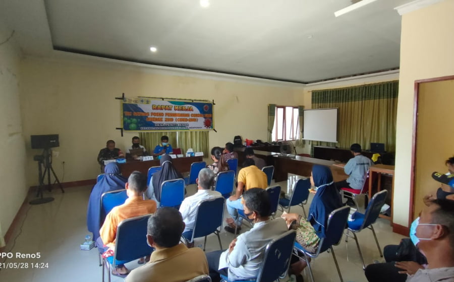 Tangani pandemi, Koramil Jongkat Percepat Penanganan Covid-19
