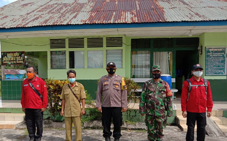 Waspada Karhutla, Koramil Mandor Gencar Sosialisasi ke Masyarakat