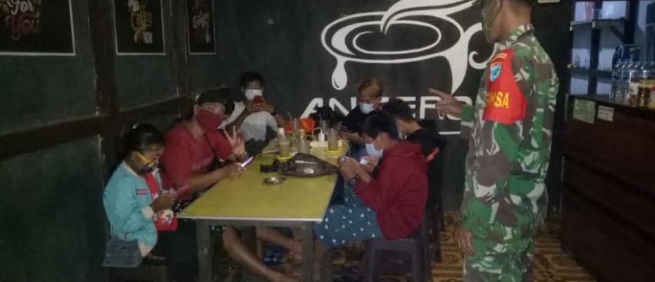 Danramil Sengah Temila, Minta PPKM Harus Dipatuhi Semua Masyarakat