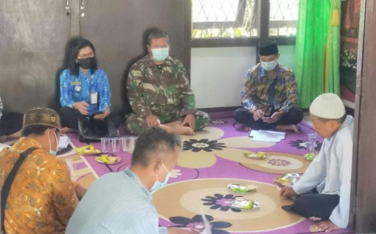 Babinsa Koramil Toho Siap Sukseskan MTQ XXXII Tingkat Kecamatan