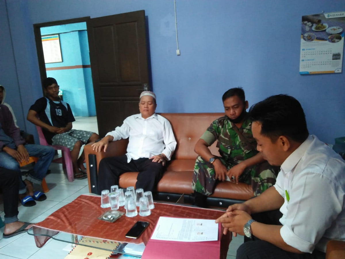 Pemuda Berselisih Didampaikan Babinsa Sungai Kunyit