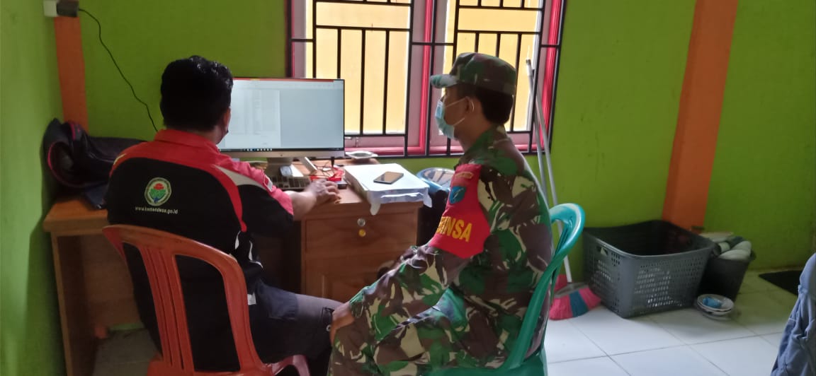 Dandim 1201: Anjangsana ke Perangkat Desa Oleh Babinsa Sebagai Kewajiban Membangun Silaturahmi
