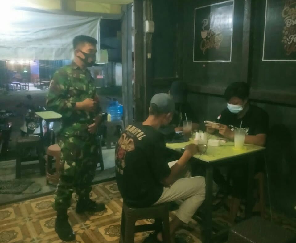 Seruan Danramil Sengah Temila : Masyarakat Ikut Serta Perang Melawan Covid 19