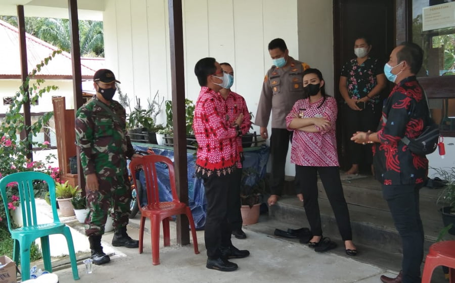 Rapat bersama Bupati Landak, Danramil Menjalin Sampaikan Ini