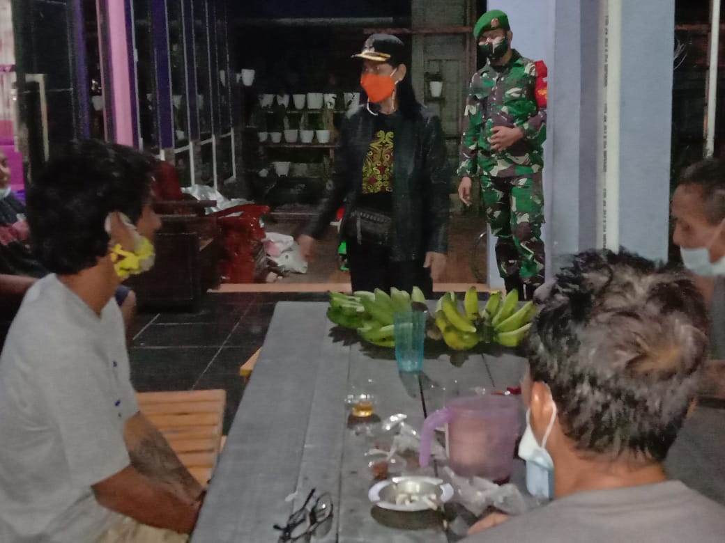Patroli Satgas Covid-19 Sasar 2 Desa, Dandim 1201: Peringatkan Masyarakat PPKM Skala Mikro